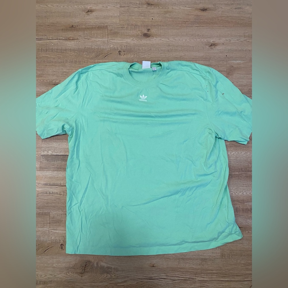Adidas Originals Oversized Mint Green T-Shirt